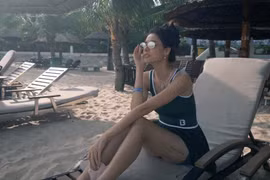 Sau tai nạn trên sân Pickleball, Kỳ Hân tái xuất cực xinh