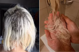 "DJ gợi cảm nhất xứ Hàn" bị hỏng tóc làm fan lo lắng