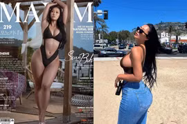 Mẫu ngoại cỡ gốc Hàn Quốc đầu tiên lên bìa Maxim giờ ra sao?