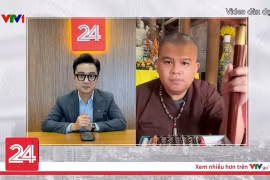 Sư thầy bán hàng livestream nổi tiếng “lên sóng” VTV24