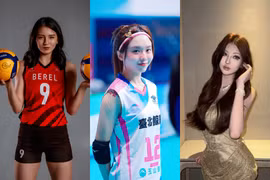 Dàn mỹ nhân bóng chuyền gây sốt giải châu Á tại Việt Nam