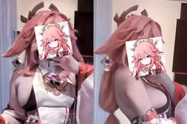 Nữ coser Việt giấu mặt khoe "tâm hồn tràn viền"