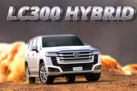 Cận cảnh Toyota Land Cruiser 300 Series HEV từ 2,7 tỷ đồng