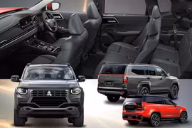 Mitsubishi Pajero Sport 2026 thế hệ mới tiếp tục lộ "ảnh nóng"