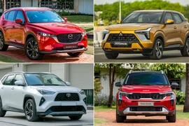 Top thương hiệu ôtô chạy xăng "đắt khách" Việt Nam tháng 6
