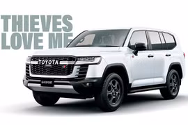 Toyota Land Cruiser dẫn đầu danh sách ôtô bị trộm nhiều nhất