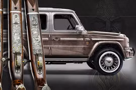 SUV siêu sang Mercedes G-Viking cho đại gia thích vũ khí cổ