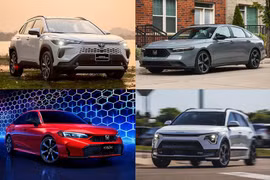 Top ôtô hybrid tiết kiệm nhiên liệu nhất năm 2025