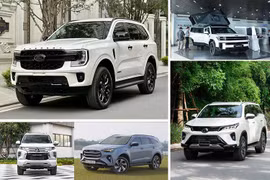 Top xe SUV cỡ D tháng 6/2025 - Ford Everest bán chạy nhất