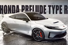 Honda Prelude Type R 2026 lộ diện - coupe hybrid 300 mã lực