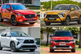 Top thương hiệu ôtô chạy xăng "đắt khách" Việt Nam tháng 6