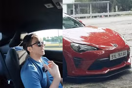 Cường Đô la cầm lái Toyota 86 "độ khủng" phượt hơn 1.000km 