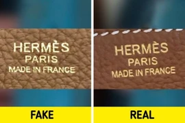 Cách đơn giản phân biệt hàng "nhái" thương hiệu thời trang nổi tiếng