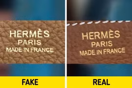 Cách đơn giản phân biệt hàng "nhái" thương hiệu thời trang nổi tiếng