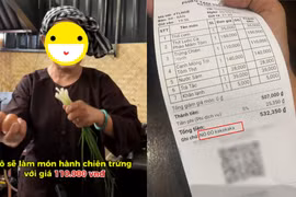 Quán "cơm quê" ở TP.HCM bán đĩa trứng rán gây tranh cãi