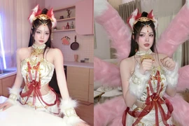 Hot girl DJ top 1 Việt Nam trổ tài cosplay làm fan mê đắm