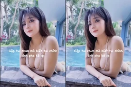 Bị fan nghi chỉnh sửa ảnh, Trang Bít Tết đăng clip cực nét