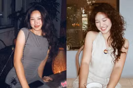 Con gái hoa khôi bóng chuyền Kim Huệ 17 tuổi đẹp phổng phao