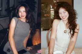 Con gái hoa khôi bóng chuyền Kim Huệ 17 tuổi đẹp phổng phao