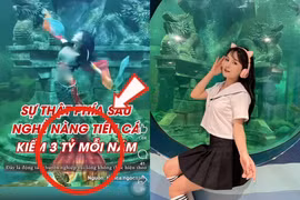 "Nàng tiên cá" chuyên nghiệp nói về tin đồn thu nhập khủng