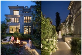 Biệt thự "chữa lành" 400m2 ngập hoa cẩm tú cầu của nữ thiết kế thời trang