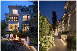 Biệt thự "chữa lành" 400m2 ngập hoa cẩm tú cầu của nữ thiết kế thời trang