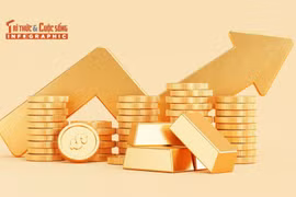 Infographic: Vàng trong nước biến động ra sao từ đầu năm?