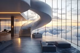 Bí mật bên trong căn hộ ẩn mình trong mây suốt 13 năm