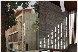 Nhà hướng Tây thoáng mát nhờ hệ lam mặt tiền độc đáo