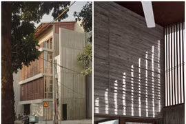 Nhà hướng Tây thoáng mát nhờ hệ lam mặt tiền độc đáo