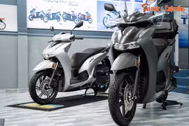 Cận cảnh Honda SH 350i 2025 nhập Ý đầu tiên về Việt Nam