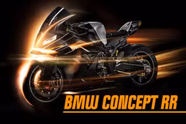 BMW trình làng Concept RR - siêu môtô phủ full carbon