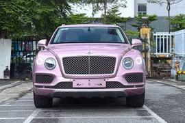 Bentley Bentayga Passion Pink hơn 8 tỷ "làm dâu" Hải Dương?
