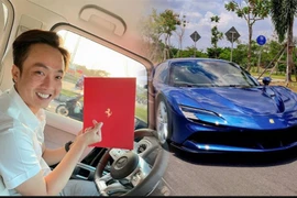 Cường Đô la "tái xuất" cùng Ferrari SF90 Spider gần 55 tỷ