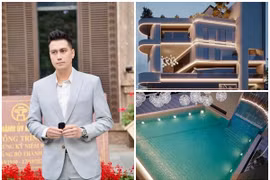 Biệt thự lộng lẫy như cung điện của diễn viên Việt Anh 