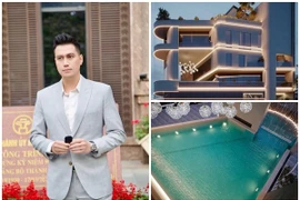 Biệt thự lộng lẫy như cung điện của diễn viên Việt Anh 