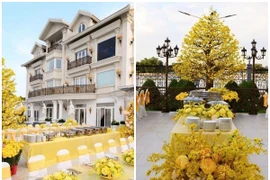 Đón Tết, biệt thự gia đình tỷ phú Johnathan Hạnh Nguyễn đẹp cỡ nào?