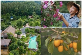 Toàn cảnh nhà vườn 10.000m2 ở Hà Nội của "ông hoàng nhạc đỏ"