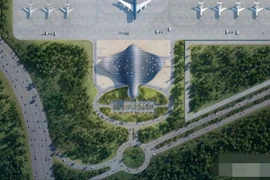 Kiến trúc ấn tượng của nhà ga VIP sân bay Phú Quốc