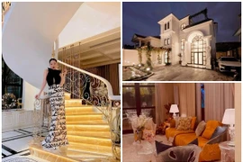 "Lóa mắt" trước nội thất xa hoa trong biệt thự 600m2 của Lệ Quyên 