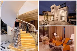 "Lóa mắt" trước nội thất xa hoa trong biệt thự 600m2 của Lệ Quyên 