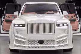Chi tiết Rolls-Royce Cullinan Series II phong cách "bạch công tử" của Keyvany