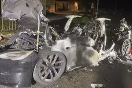 Cháy xe điện Tesla - tay nắm cửa ôtô cần mở được bằng cơ học