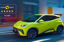 BYD Dolphin Surf đạt chuẩn an toàn 5 sao Euro NCAP