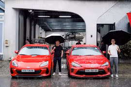 Subaru BRZ số sàn tiền tỷ về tay Cường Đô la "đá cặp" Toyota 86