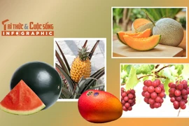 INFOGRAPHICS: 5 loại quả đắt nhất thế giới 