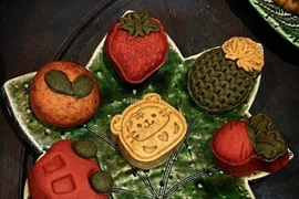 Bánh trung thu mini siêu đáng yêu hút khách