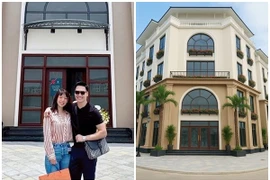 Biệt thự 3 mặt tiền bề thế đang xây của diễn viên Mạnh Trường 