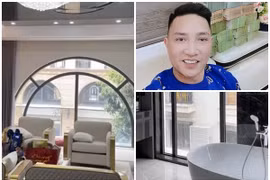 Cận cảnh căn nhà "dát vàng" của Huấn Hoa Hồng