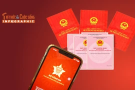 [INFOGRAPHIC] Cách nộp sổ đỏ trên VNeID để "làm sạch" dữ liệu đất đai